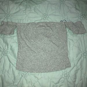 Cute off the shoulder crop top